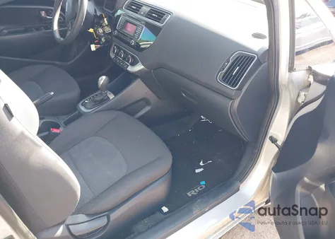 2016 Kia Rio Lx из США, поврежденный, VIN KNADM4A37G6645836